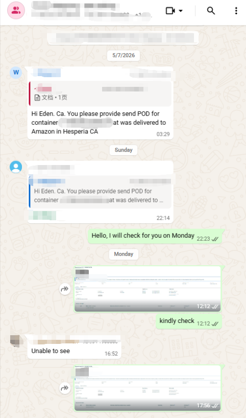 This is a screenshot of the original chat log. (Group chat content)