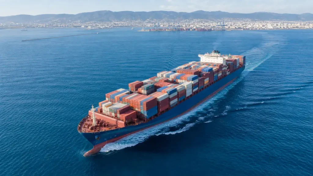 Sea Freight from China to Kuwait City, Kuwait — cargo handling at the departure terminal