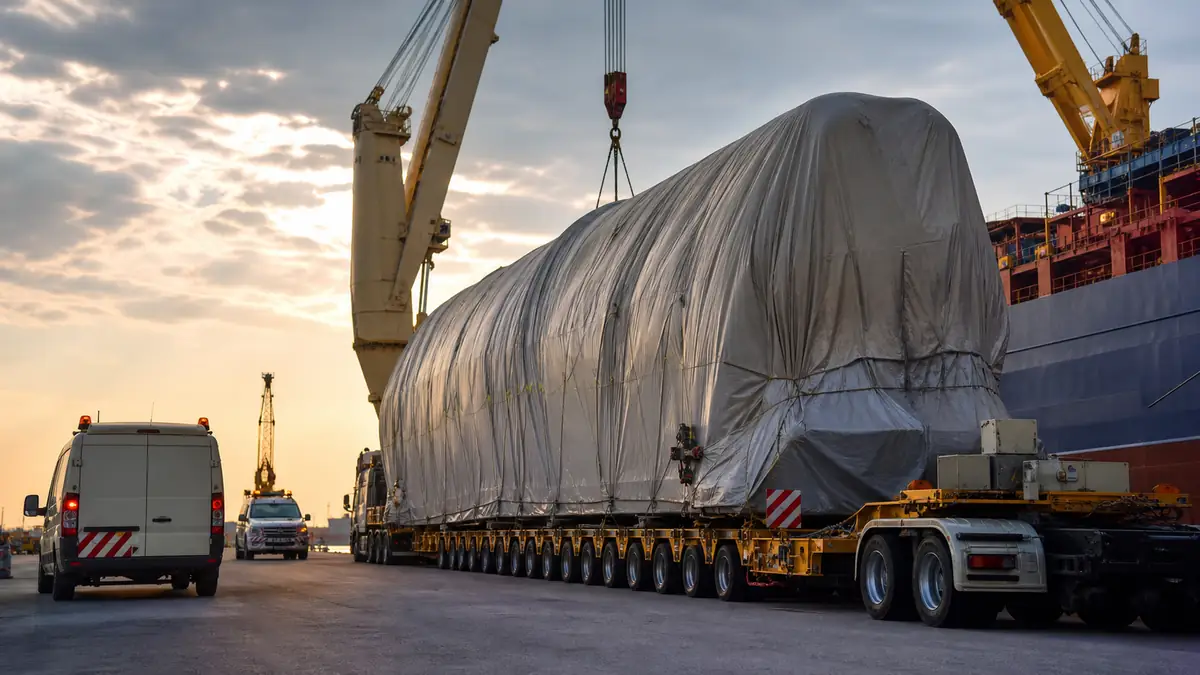 Export packing and consolidation for Algeria-bound cargo