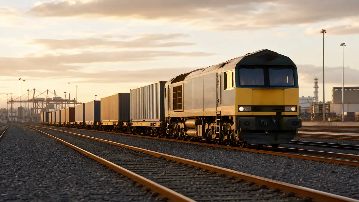 Rail Freight from China to Russia — cargo handling at the departure terminal