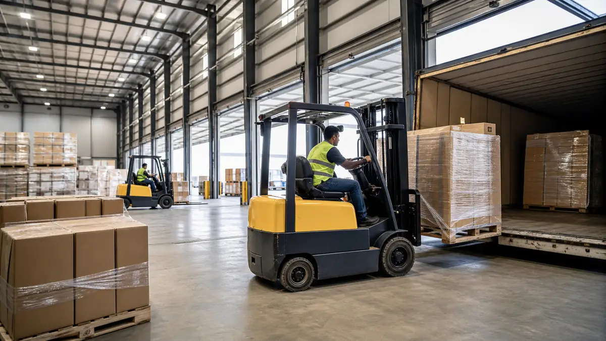 Export packing and consolidation for Ukraine-bound cargo
